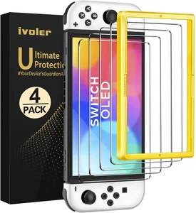 4 sheets Compatible with Switch OLED model Improved model iVoler OLED prot 138 - Picture 1 of 9