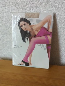 Beige Hold Ups Stay Ups Medium NEW By Wolford - Picture 1 of 10