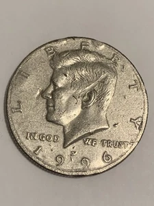 Moneta mezzo dollaro Kennedy 1996-D. CULL. - Foto 1 di 2