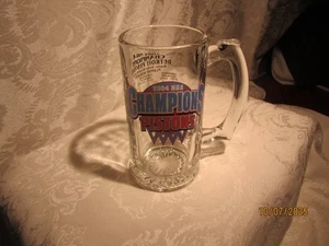 Vintage Detroit Pistons 2004 NBA Champions Glas Bier Stein - Bild 1 von 7