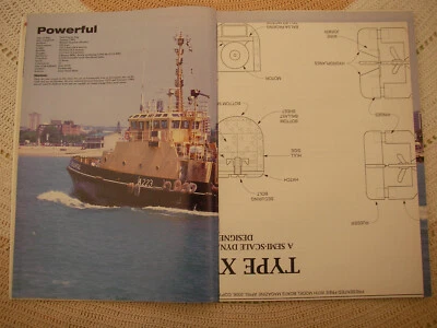 Model Boats Magazine plan of Type X VII U Boat with magazine Apr 2006 — 第 1/4 张图片