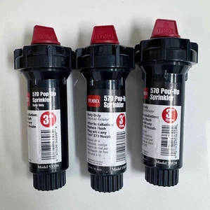 Toro 570 Modell 53820/53396 schwarz Kunststoff Vollkreis Pop Up 3" Sprinklergehäuse - Bild 1 von 6