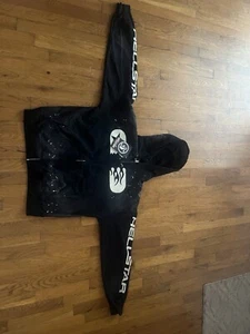 Hellstar Studios Zip Up Hoodie ‘Black’ Medium - Picture 1 of 5