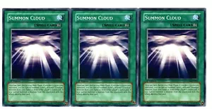 Yugioh- 3X Summon Cloud - Comune - 1a edizione - GLAS-EN049 - quasi nuovo - Foto 1 di 1