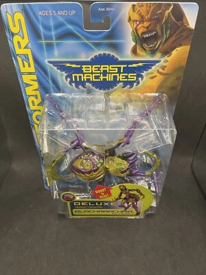 MOC! NEW Transformers Beast Machines BLACKARACHNIA Deluxe Maximal 1999 Hasbro - Image 1 of 4