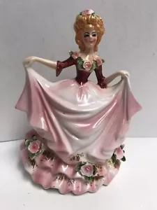 FIGURA DE JUANA IZQUIERDA pintada a mano como nueva 6" de alto - Imagen 1 de 9