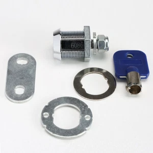 Serratura a camme 19 mm lunghezza 35 mm per flipper arcade cabina porta armadio serratura - Foto 1 di 5