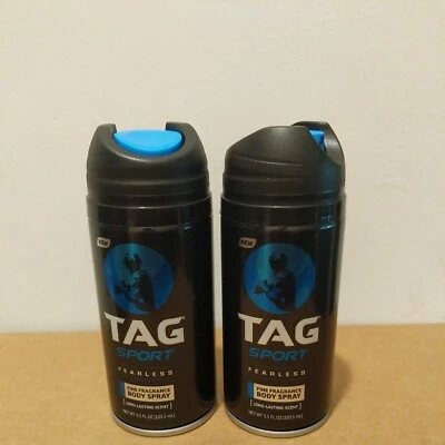 Spray Corporal Destemido Esportivo 2 Etiquetas Fragrância Fina Perfume de Longa Duração  - Imagem 1 de 2