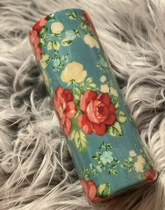 Pioneer Woman Vintage Floral Fabric 20 Oz Epoxy Tumbler - Picture 1 of 3