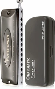 EASTTOP 12Hole Chromatic Harmonica Forerunner Harmonica C Chromatic Mouth Organ - Picture 1 of 7