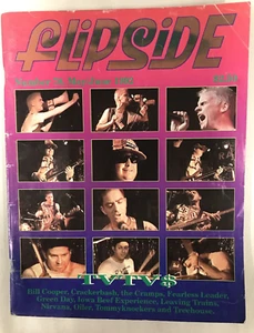 FLIP SIDE FANZINE #78-GREEN DAY-NIRVANA-THE CRAMPS-CRACKERBASH-BILL COOPER - Imagen 1 de 3