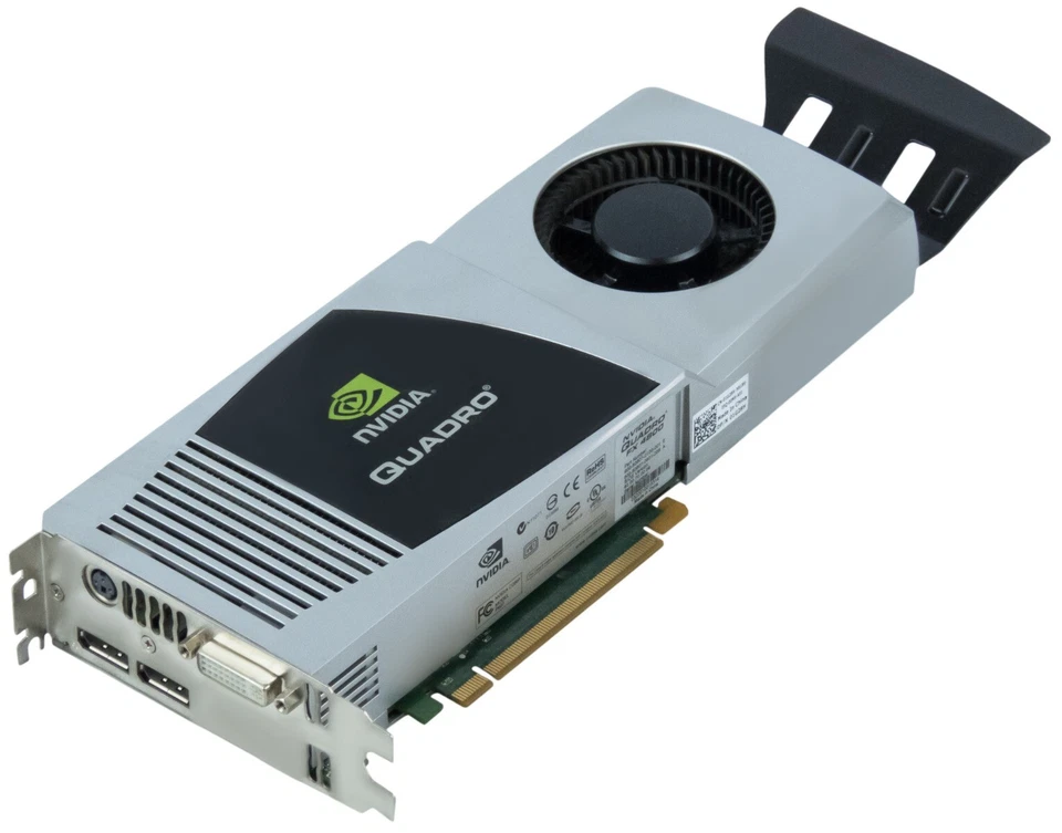 Schede Video NVIDIA QUADRO FX 4800 1.5GB Pci-E x16 + Supporto - Immagine 1 di 2