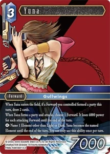12-105L Yuna (English Non Foil) Opus 12 XII Final Fantasy TCG - Foto 1 di 1
