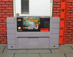 Super Nintendo SNES Console Game - Super Turrican - NTSC USA Famicom Cart - #749 - Picture 1 of 2