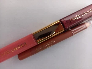 Estee Lauder Duo 4.2ml Each Lip Gloss Plum Divine Rock Candy Shimmer +Lip Pencil - Picture 1 of 16
