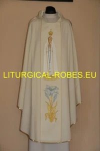 CHASUBLE,CASULA,VESTMENT,CASEL,CASULLA KASEL-MESSGEWAND - Picture 1 of 2