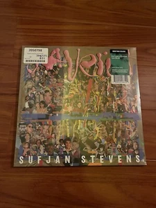 Sufjan Stevens Javelin Green Smoke Vinyl Rough Trade Exclusive LP SEALED - Picture 1 of 3