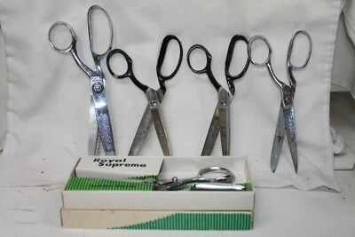 Royal-WISS Pinking Shears & Singer/WISS Scissors (5) Sewing - Image 1 of 3