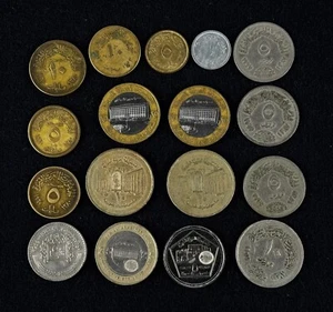 Egypt United Arab Republic UAR Coin LOT * 1960-2003 ** QIRSH POUNDS & MILLIEMES - Picture 1 of 2