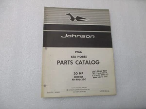 OMC Johnson Evinrude Parts Catalog 1966 20 HP Part Number 381415 - Picture 1 of 3