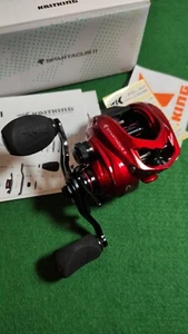 KastKing Spartacus II Baitcasting Fishing Reel (Red, Right Hand Retrieve) - Picture 1 of 13