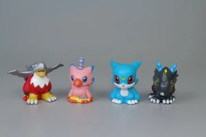 Juego de 4 2000 marionetas de dedo Digimon Veemon Raidramon Piyomon Halsemon - Imagen 1 de 11