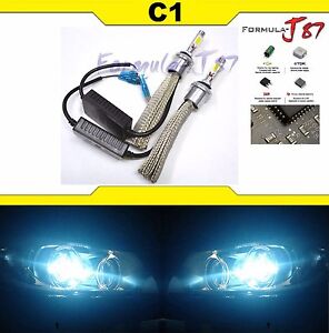 LED Kit C1 60W 899 8000K Icy Blue Two Bulbs Fog Light Replacement Upgrade Lamp