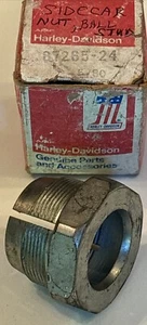 87265-24 HARLEY-DAVIDSON SIDECAR LOWER FRONT MOUNT TIE ROD BALL JOINT NUT OEM - Picture 1 of 1