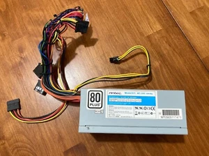 Antec MT-350 80 Plus 350W Micro-ATX Power Supply 20+4 Pin 24 Pin Working Tested - Picture 1 of 1