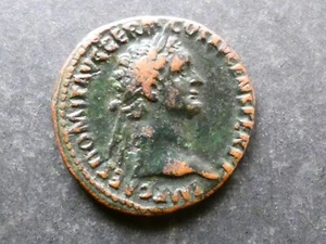 T7.9. Roman Imperial, Domitian, copper As, MONETA AVGVSTI. - Picture 1 of 2
