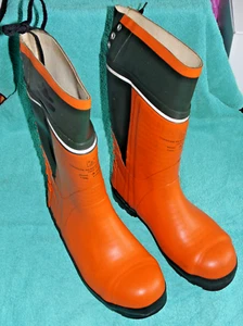 STIVALI MOTOSEGA SKELLERUP PUNTA ACCIAIO WELLINGTONS 9603 CLASSE 3 TAGLIA UK 11 EU 46 - Foto 1 di 4