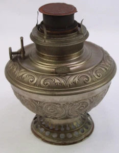 Antique B&H Bradley & Hubbard Kerosene Oil Lamp Dates 1892 1895 For Restoration - Picture 1 of 4