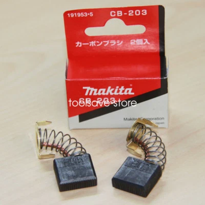 CB203 Motor Carbon Brushes 3612C 2030S 191953-5 5402NA, Makita  - Image 1 of 3