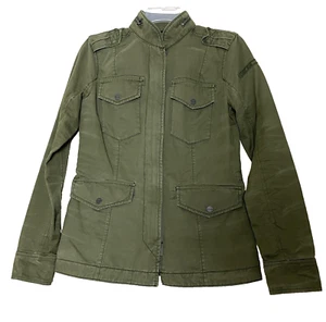 American Eagle Military Utility Zip Jacket Small Drawstring Waist NWT Gorpcore - Picture 1 of 17