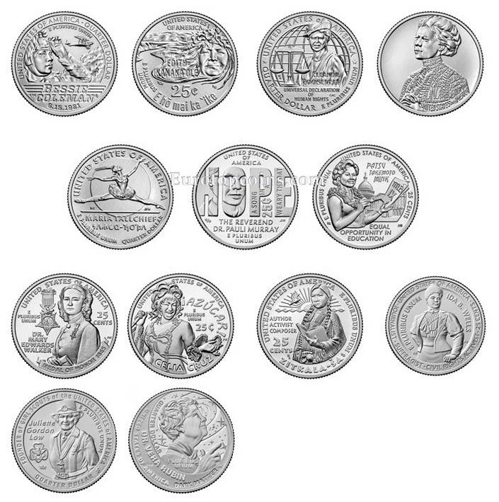 #RM# QUARTER DOLLAR USA (2023-2025) - ALL PIECES - PLEASE CHOOSE - Image 1 of 1