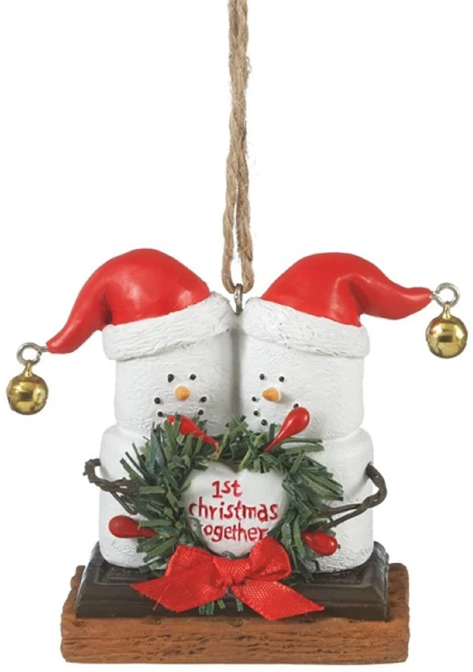 Midwest-CBK S'Mores 1st Christmas Together Christmas/Everyday Ornament - Image 1 of 1