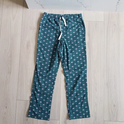 Pantalones de mujer Vineyard Vines XS verde Santa ballena esquí salón de Navidad Foto 1 de 4