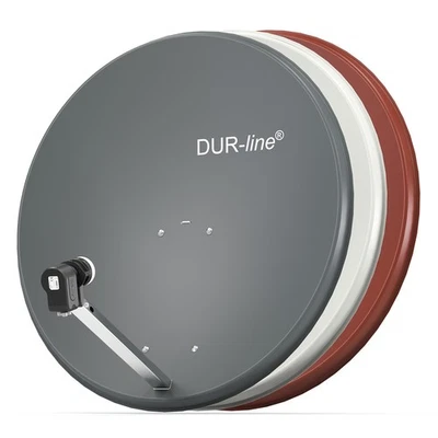 DUR-line MDA 80 Komplette Sat-Anlage 4 Teilnehmer mit DUR-line  +Ultra Quad LNB - Bild 1 von 4