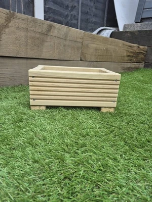 Wooden Decking Planter Herb Box - Image 1 of 4
