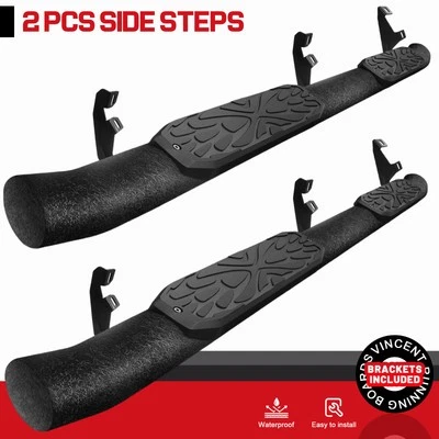 FOR 2019-2026 Ford Ranger Super Crew Cab Side Step Curved Running Board Nerf Bar - Изображение 1 из 4