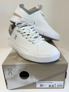 On The Roger Advantage Tennis Shoes White/Rose US WM 8.5 NEW IN BOX OC - Picture 1 of 19
