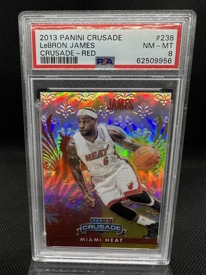 2013-14 Panini Crusade - Crusade LeBron James #238 Red /349 - Image 1 of 2