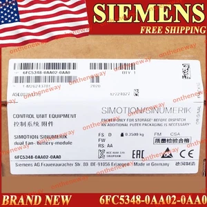 Nuovo Siemens 6FC5348 0AA02 0AA0 spedizione gratuita 6FC5348-0AA02-0AA0 US 6FC53480AA020AA0 - Foto 1 di 5