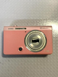 CASIO EXILIM HIGH SPEED EX-ZR70 16.1MP Digital Camera Pink Used From Japan - Picture 1 of 13