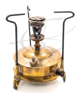 Antique Sunflower Vacuum Oil Company Model No, 2 A Paraffin Stove Brass 2A - Picture 1 of 11