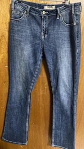 Denim Rock And Roll para hombre tiro medio "montar" 32x30 azul lavado medio - Imagen 1 de 3