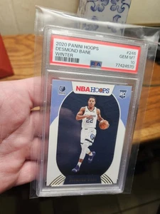 Desmond Bane 2020 Panini Hoops Winter RC PSA 10 - Bild 1 von 2