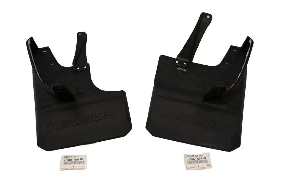 Guardabarros trasero genuino Toyota Land Cruiser serie 70 1990-16 aletas salpicaduras OEM Foto 1 de 1