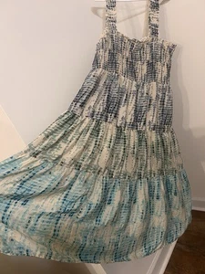Jaq Designs Maxi Dress Women XXL Flowy Beach Boho Ocean 2XL Blue Lightweight - Picture 1 of 5