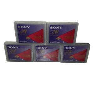 5x SONY QIC-Wide MINI QW3000XL Data Cartridges New Sealed - Afbeelding 1 van 3